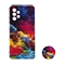 کاور آبرنگی مدل N111 مناسب برای گوشی موبایل سامسونگ Galaxy A32 4G به همراه پایه نگهدارنده